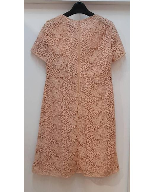Max Mara Pink Short Sleeve Dress