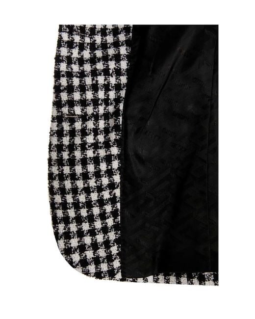 Versace Black Single-Breatsed Blazer