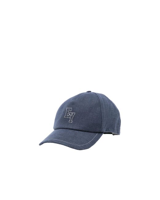 Eleventy Blue Logo Hat for men