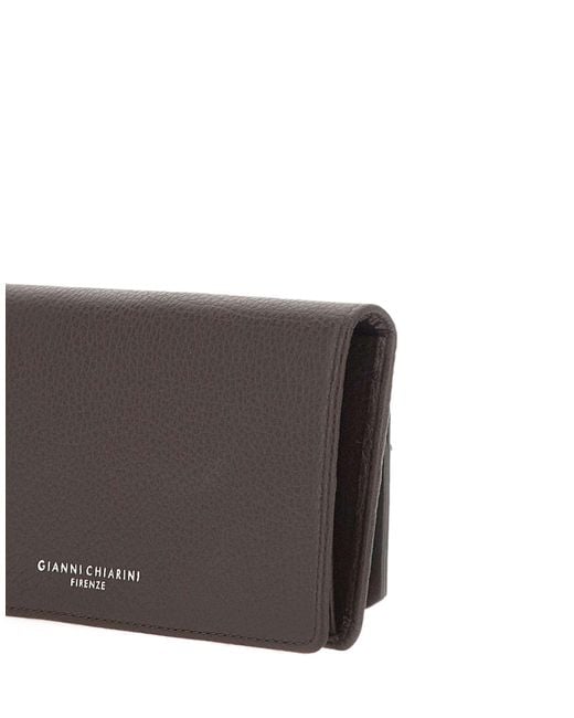 Gianni Chiarini Brown Grain Continental Wallet
