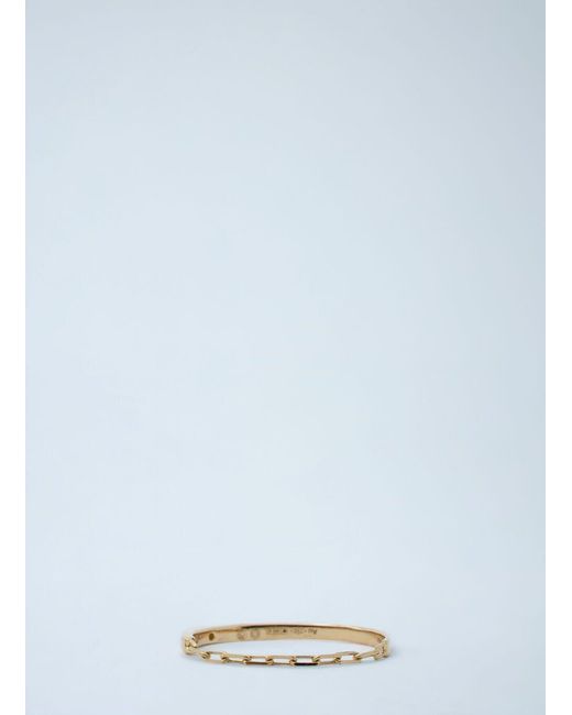 Totême  White Totême Chain Embellished Ring