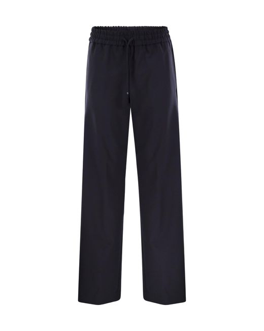 Dondup Blue Marisol Gabardine Jogger Pants