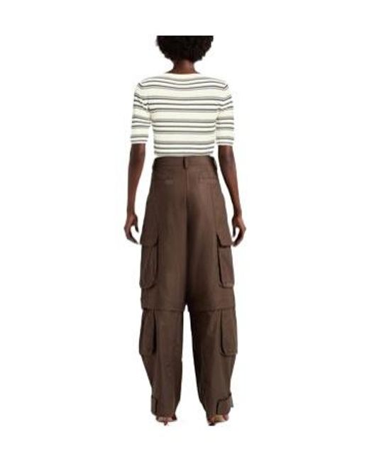 MAX&Co. White Striped Jumpers