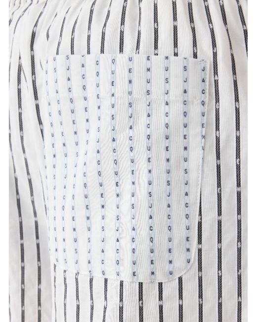 Jacquemus White The Caleçon Boxer Shorts for men