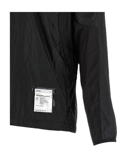 Satisfy Black Long-Sleeve Jacket for men