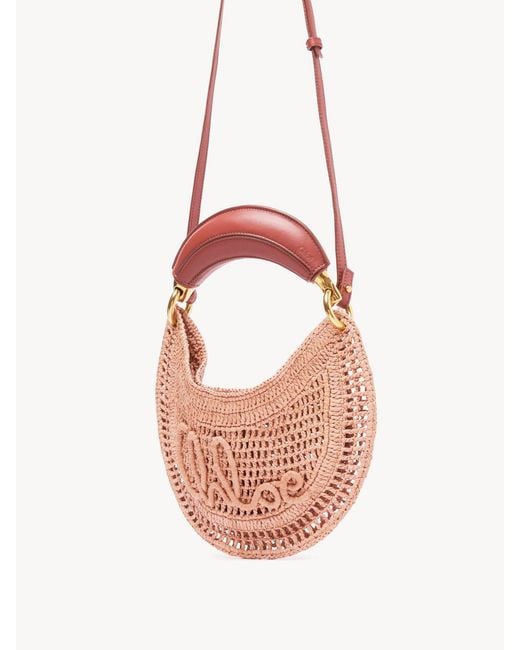 Chloé Pink Chloé Summer Banana Mini Shoulder Bag