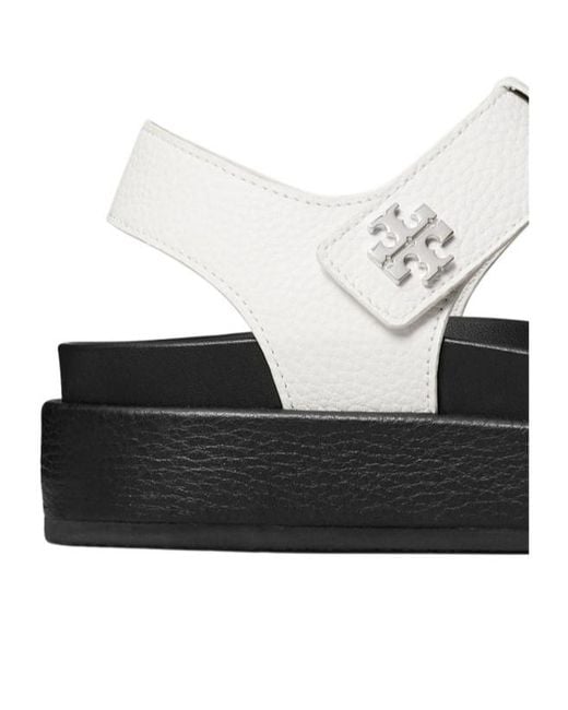 Tory Burch Black Kira Sport Fisherman Sandals
