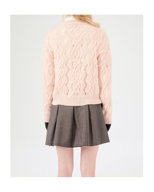 Our Legacy Natural Long-Sleeved Sweater