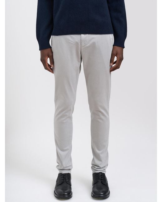 Dondup Gray Pants for men