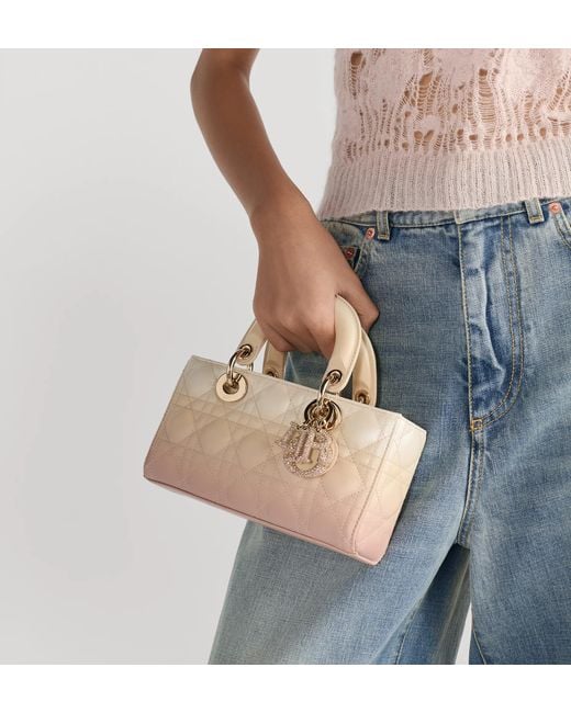 Dior Natural Small Lady D-Joy Bag