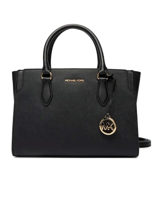 MICHAEL Michael Kors Black Becca Medium Tote Bag