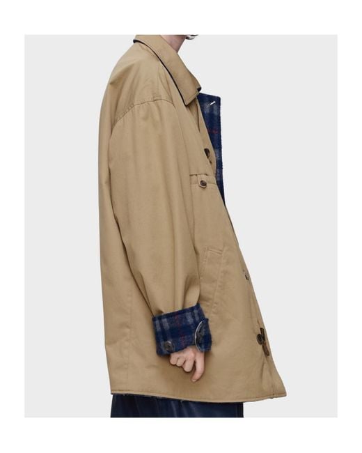 Maison Margiela Natural Reversible Caban Jacket