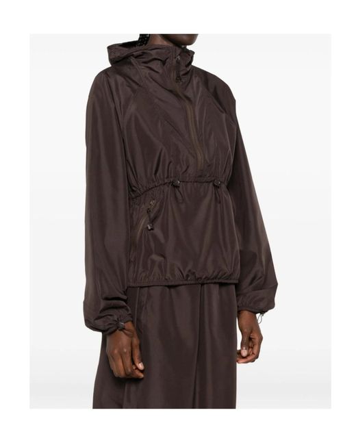 CECILIE BAHNSEN Brown Long-Sleeved Casual Jacket