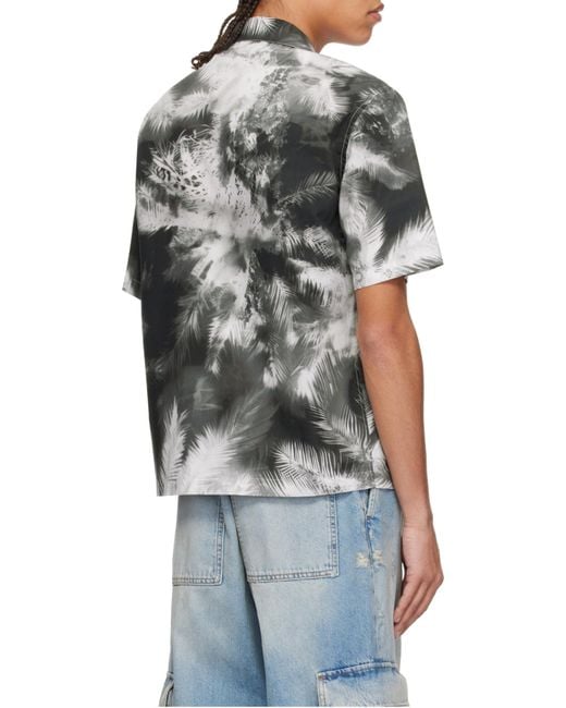 Palm Angels Gray Shirts for men