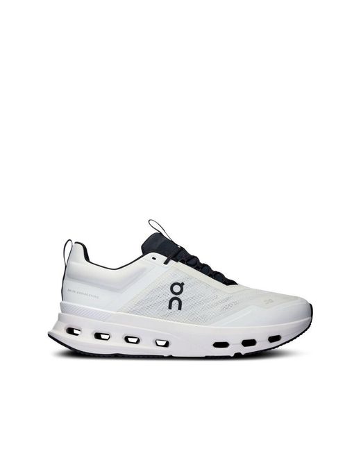 On Shoes White Cloudnova Sneakers for men