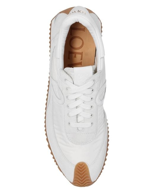 Loewe White Flow Runner Low-Top Sneakers for men