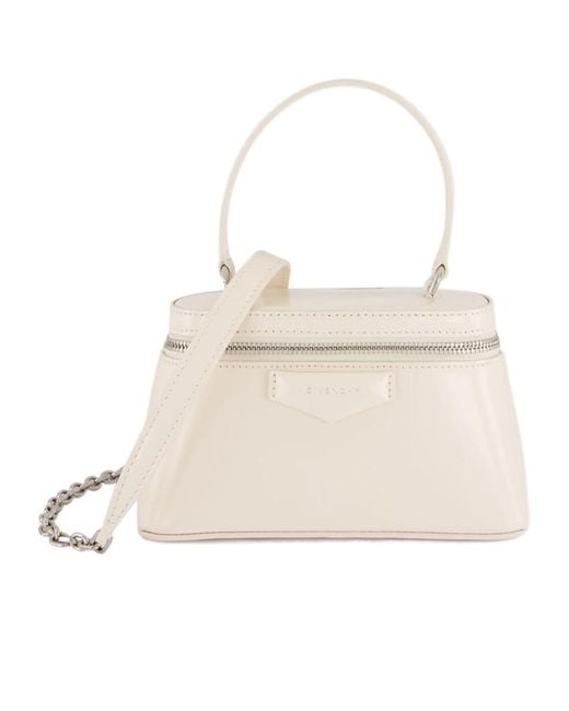 Givenchy Natural Antigona Mini Top Handle Tote Bag
