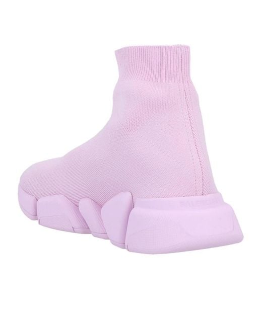 Balenciaga Pink Socks Sneakers