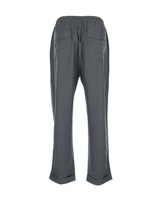 Tom Ford Gray Drawstring Pants for men
