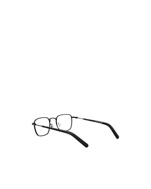 Montblanc White Eyewear Square Frame Glasses for men