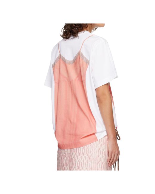 Simone Rocha White Crew Neck T-Shirt