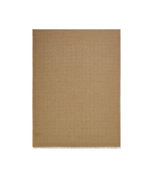 Ferragamo Natural Logo Embellished Stole for men