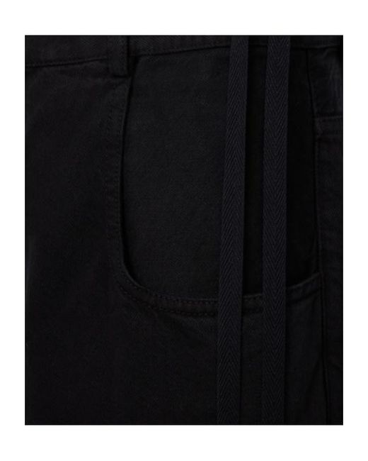 Ann Demeulemeester Black Michael 5-Pocket High Comfort Pants for men
