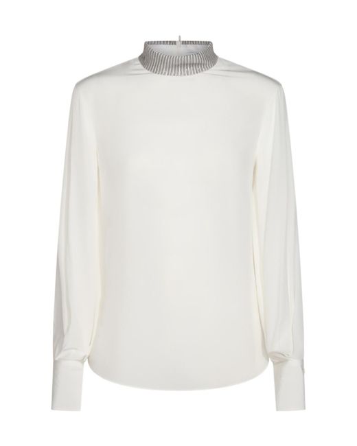 Brunello Cucinelli White Top