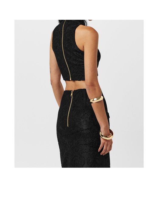 Balmain Black Zippered Vest