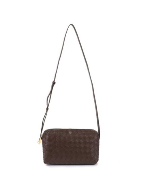 Bottega Veneta Brown Woven Shoulder Bag