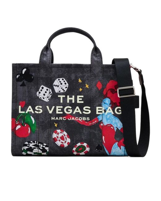 Marc Jacobs Red Printed Handbag