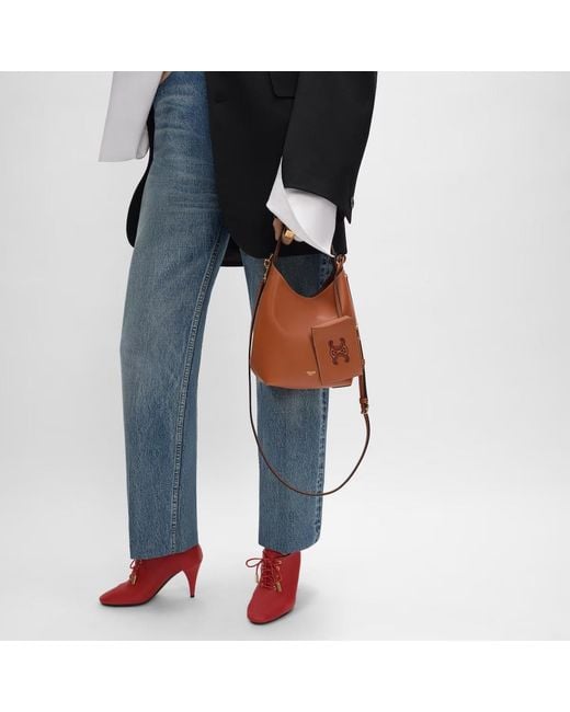 Céline Brown Small Hobo
