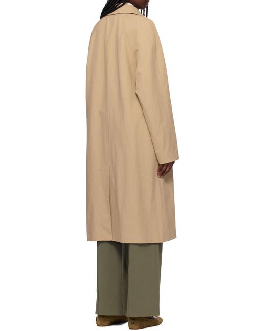A.P.C. Natural Concealed-Fastening Trench Coat
