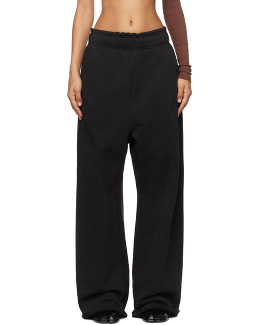 Entire studios Black Wide Leg Pants for men