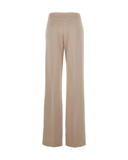 ANDAMANE Natural Gigi Straight-Leg Pants