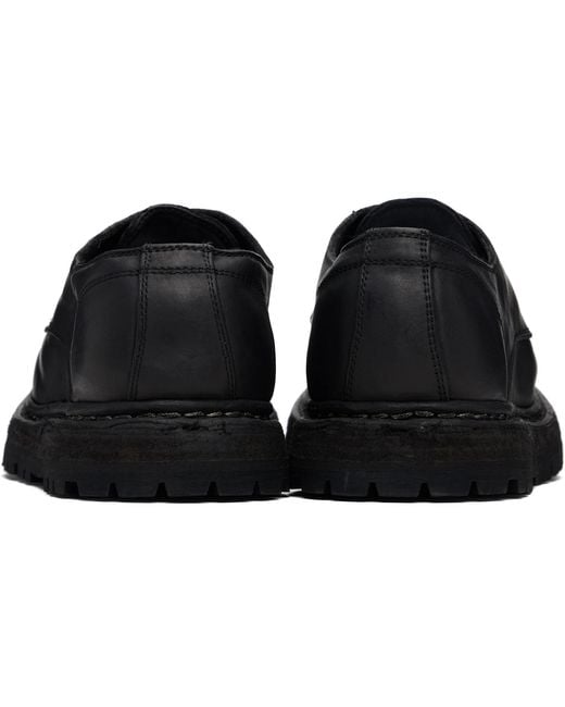 Guidi Black 99 Derby Shoes for men