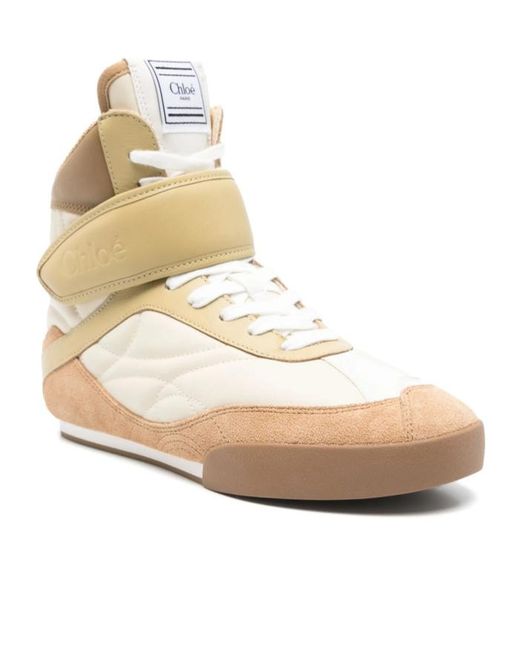Chloé Natural Sneakers