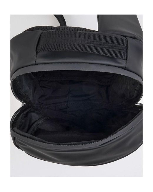 Boss Black Logo-Appliqué Single-Strap Backpack for men