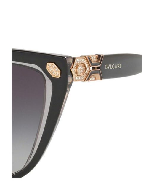 BVLGARI Multicolor Cat's Eye Sunglasses