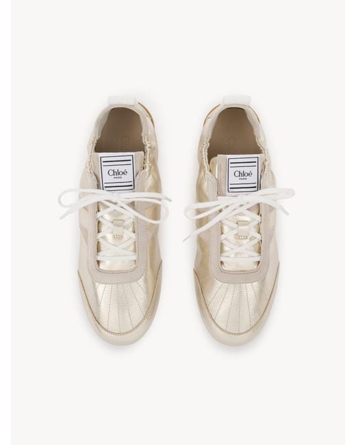 Chloé White Kick Sneaker