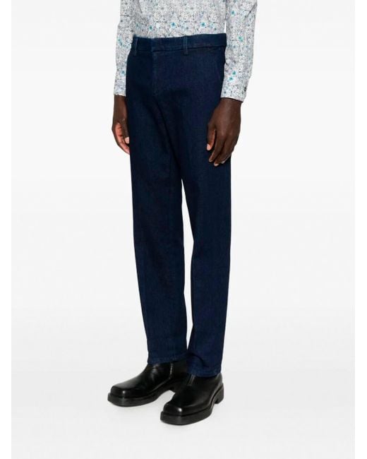 Dondup Blue Gaubert Relaxed Jeans for men