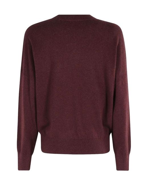 Isabel Marant Purple Marisans 0 Cotton Sweater