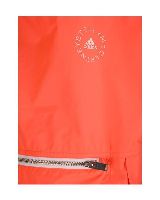 Stella McCartney Orange Oversized Lightweight Jacket