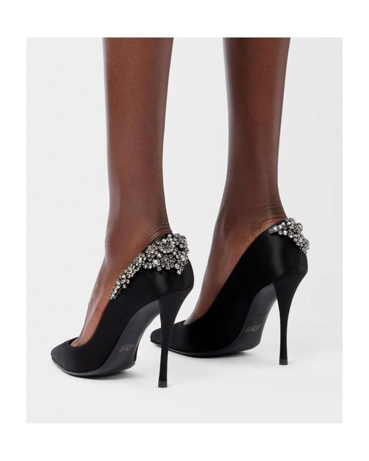 Roger Vivier Black Efflorescence Pumps