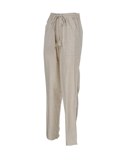 Isabel Marant Gray Viamao Wide-Leg Silk Trousers