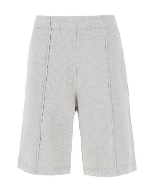 Ambush Gray Bermuda Logo Patch Shorts for men
