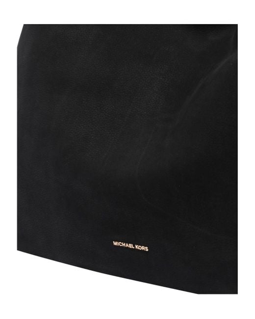 MICHAEL Michael Kors Black Nolita Large Hobo Shoulder Bag