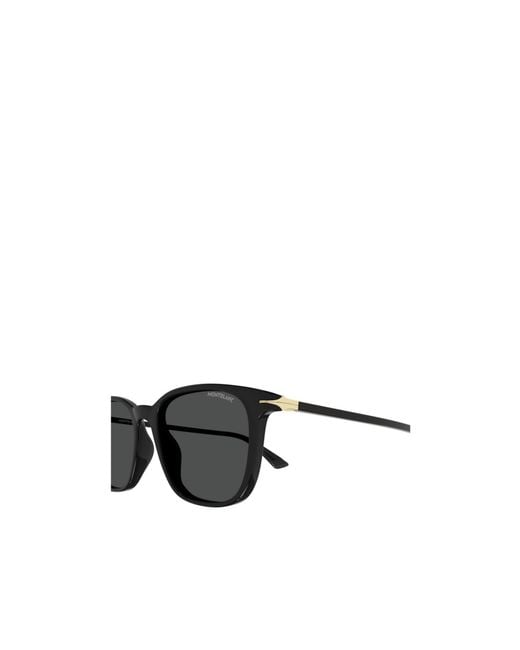 Montblanc White Eyewear Square-Frame Sunglasses for men