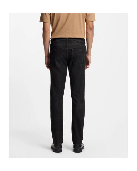 Boss Black Boss Wrinkle-Resistant Slim Fit Jeans for men