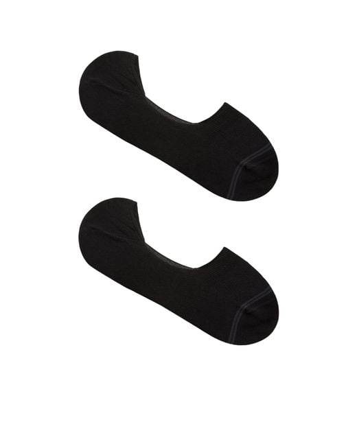 Zegna Black Cotton Blend Socks for men